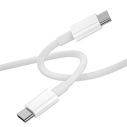 USB-C Data and Charging Cable - USB-C WiWu C008, 100W, 1.2m, White 