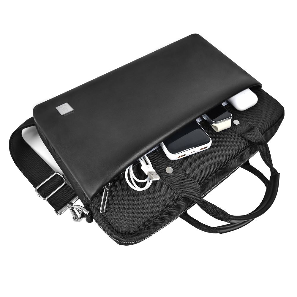 WiWu Hali Laptop Bag 15.6inch, Black 